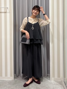Rikaさん（レディース・162cm）の秋コーディネート