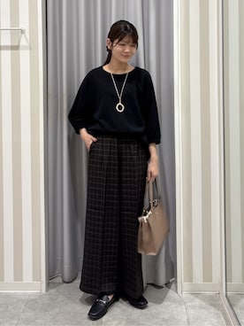 Rikaさん(レディース・162cm)の秋コーディネート