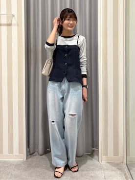 Rikaさん(レディース・162cm)の春コーディネート