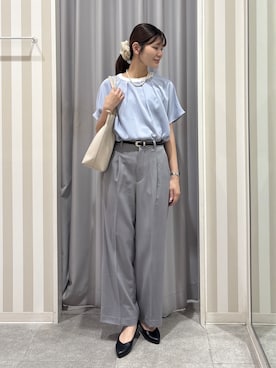 Rikaさん（レディース・162cm）の夏コーディネート