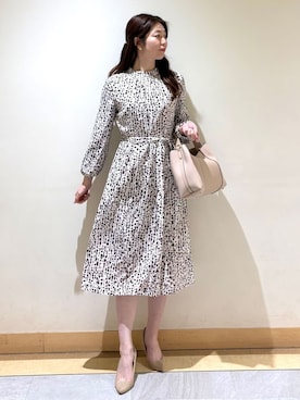 「COUP DE CHANCE（クードシャンス）のアイテム」を使った、sakiさん（レディース・164cm）の冬コーディネート