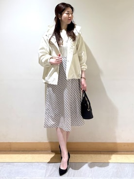 「COUP DE CHANCE（クードシャンス）のアイテム」を使った、sakiさん（レディース・164cm）の春コーディネート