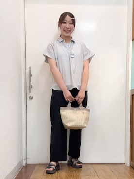 栗山 花凜さん(レディース・170cm)の夏コーディネート