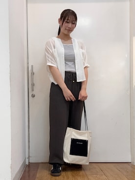 栗山 花凜さん(レディース・170cm)の夏コーディネート