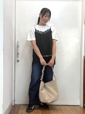 栗山 花凜さん(レディース・170cm)の秋コーディネート