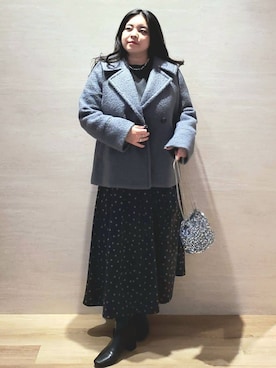 ちぃさん（レディース・153cm）の冬コーディネート