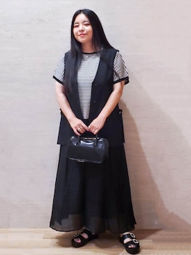 ちぃさん(レディース・153cm)の夏コーディネート