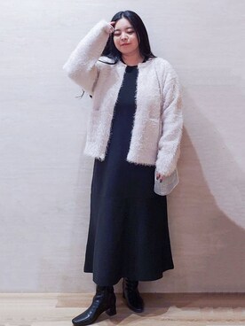 ちぃさん(レディース・153cm)の冬コーディネート