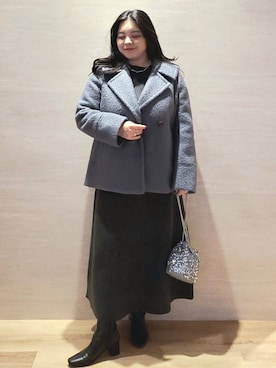 ちぃさん（レディース・153cm）の冬コーディネート