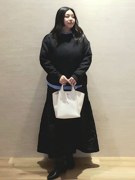 「UNTITLED（アンタイトル）のアイテム（ワンピース/ドレス）」を使った、ちぃさん（レディース・153cm）の春コーディネート