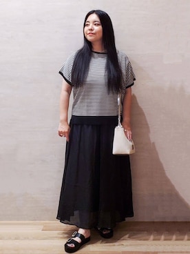 ちぃさん(レディース・153cm)の夏コーディネート