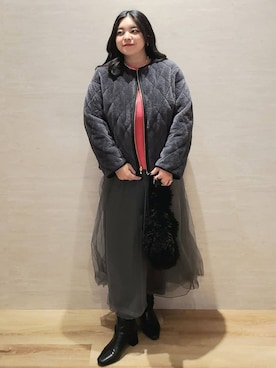 ちぃさん（レディース・153cm）の冬コーディネート