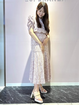 「ESPERANZA（エスペランサ）のアイテム」を使った、neinaさん（レディース・153cm）の夏コーディネート