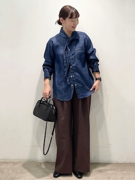 sumicaさん（レディース・157cm）の秋コーディネート