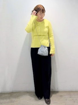 「HusHusH（ハッシュアッシュ）のアイテム」を使った、sumicaさん（レディース・157cm）の春コーディネート