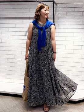 「オーガニックコットン」｜sumicaさん（レディース・157cm）の夏コーディネート