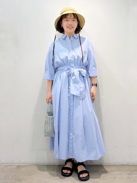 「OPAQUE.CLIP（オペークドットクリップ）のアイテム」を使った、sumicaさん（レディース・157cm）の春コーディネート