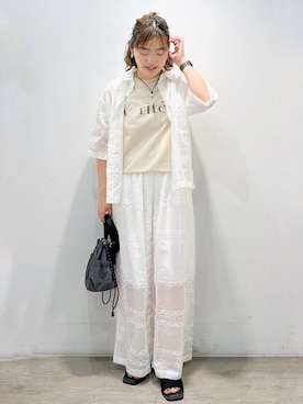 sumicaさん（レディース・157cm）の夏コーディネート