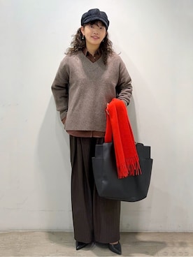 sumicaさん(レディース・157cm)の冬コーディネート