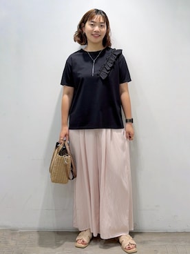 sumicaさん（レディース・157cm）の夏コーディネート