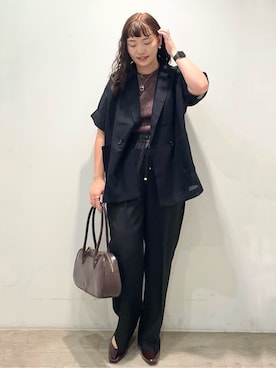 sumicaさん（レディース・157cm）の秋コーディネート