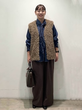 sumicaさん（レディース・157cm）の秋コーディネート