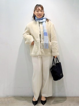 sumicaさん（レディース・157cm）の冬コーディネート
