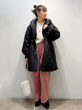 sumicaさん（レディース・157cm）の冬コーディネート