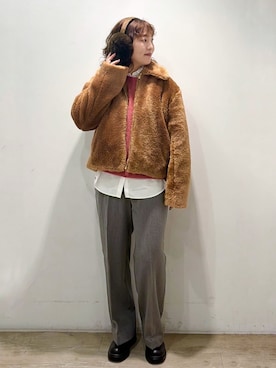 sumicaさん（レディース・157cm）の冬コーディネート