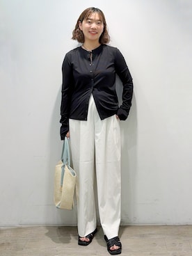 「公園」｜sumicaさん（レディース・157cm）の春コーディネート