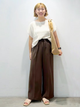 sumicaさん（レディース・157cm）の夏コーディネート