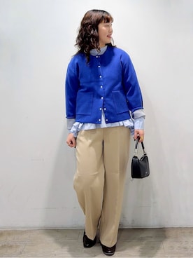 「UNTITLED（アンタイトル）のアイテム（ワンピース/ドレス）」を使った、sumicaさん（レディース・157cm）の冬コーディネート