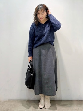 sumicaさん（レディース・157cm）の冬コーディネート