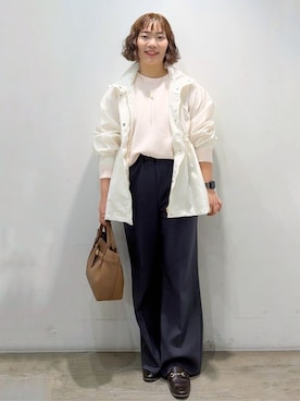 「UNTITLED（アンタイトル）のアイテム（ワンピース/ドレス）」を使った、sumicaさん（レディース・157cm）の春コーディネート