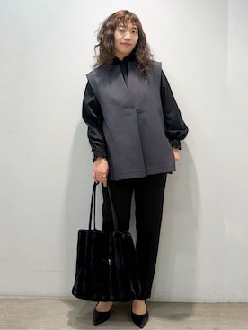 sumicaさん（レディース・157cm）の冬コーディネート