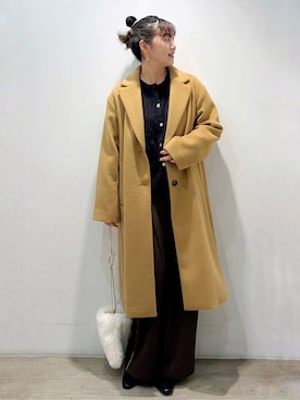 sumicaさん(レディース・157cm)の冬コーディネート