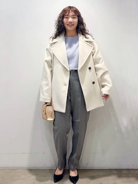 sumicaさん（レディース・157cm）の冬コーディネート