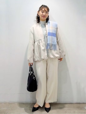 sumicaさん（レディース・157cm）の冬コーディネート