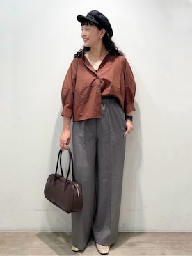 sumicaさん（レディース・157cm）の秋コーディネート