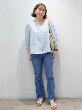 「SOUP（スープ）のアイテム」を使った、sumicaさん（レディース・157cm）の春コーディネート