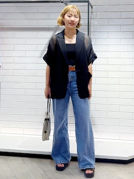 sumicaさん（レディース・157cm）の夏コーディネート