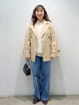 「UNTITLED（アンタイトル）のアイテム（ワンピース/ドレス）」を使った、sumicaさん（レディース・157cm）の冬コーディネート