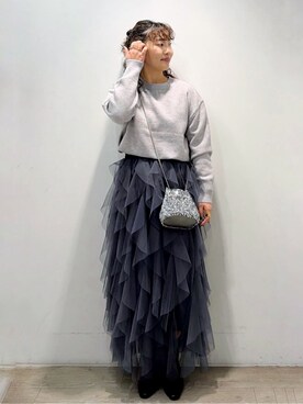 sumicaさん（レディース・157cm）の冬コーディネート