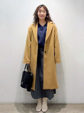 sumicaさん（レディース・157cm）の冬コーディネート