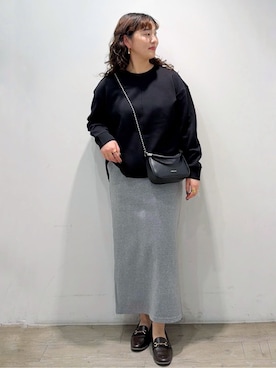 「UNTITLED（アンタイトル）のアイテム（ワンピース/ドレス）」を使った、sumicaさん（レディース・157cm）の冬コーディネート