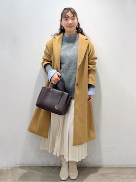 sumicaさん（レディース・157cm）の冬コーディネート