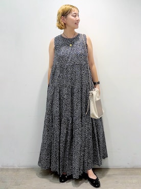 「オーガニックコットン」｜sumicaさん（レディース・157cm）の夏コーディネート