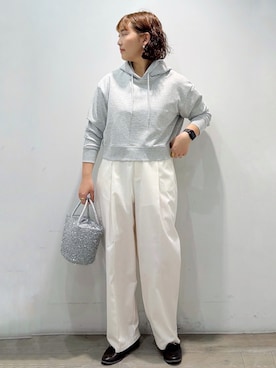 「SOUP（スープ）のアイテム」を使った、sumicaさん（レディース・157cm）の春コーディネート