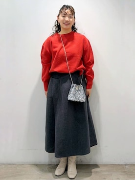 sumicaさん（レディース・157cm）の冬コーディネート