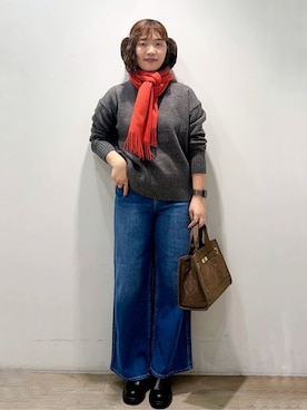sumicaさん(レディース・157cm)の冬コーディネート